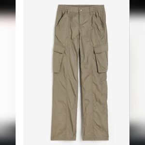 3/$30 NWOT H&M Divided 100% Cotton Cargo Relaxed Fit